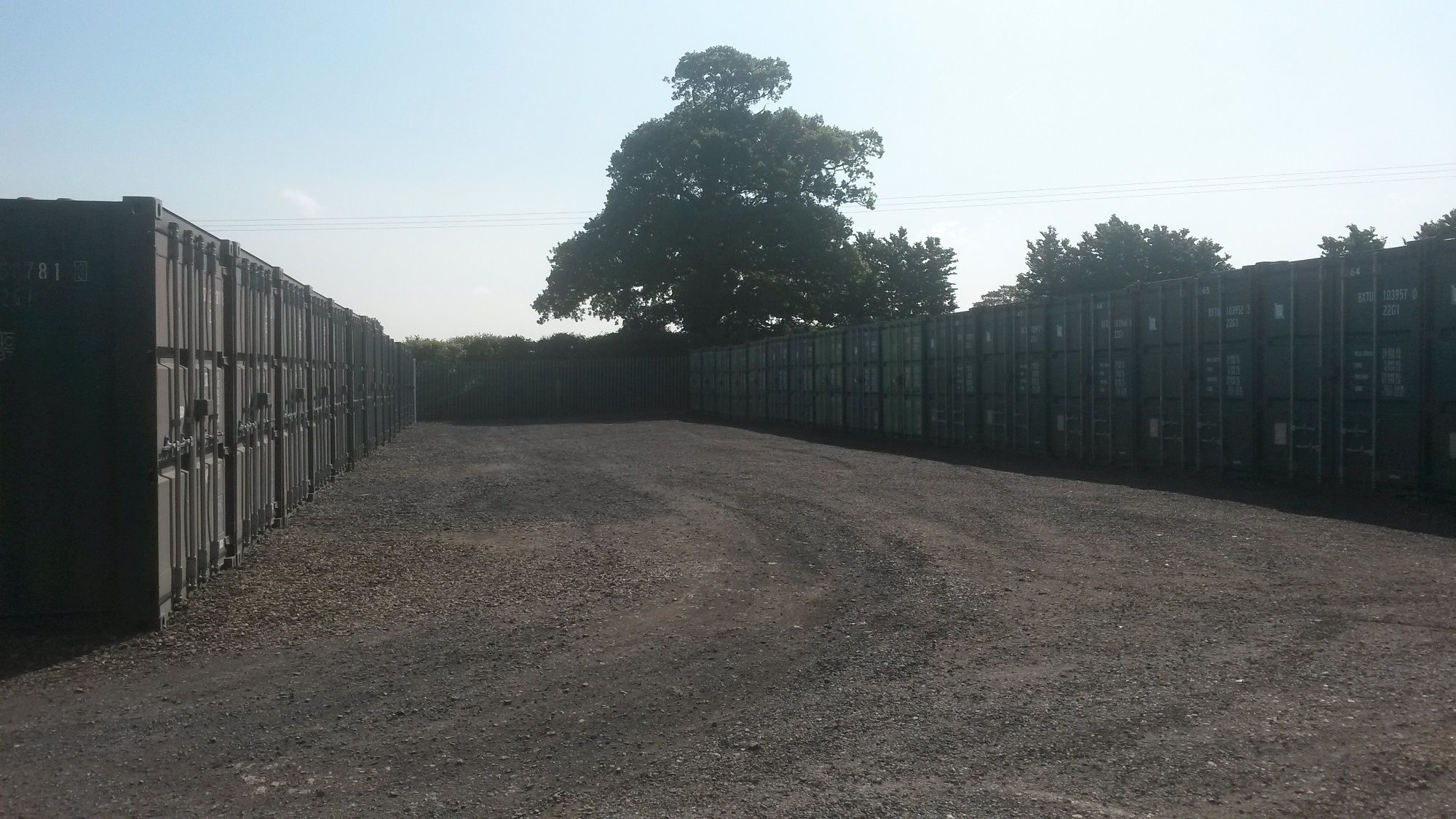 Wellington Self Storage - Taunton, Somerset - Wide Aisles